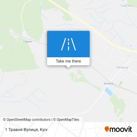 1 Травня Вулиця map