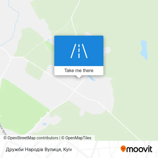 Дружби Народів Вулиця map