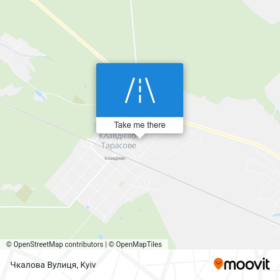 Чкалова Вулиця map