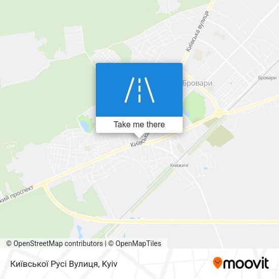 Київської Русі Вулиця map
