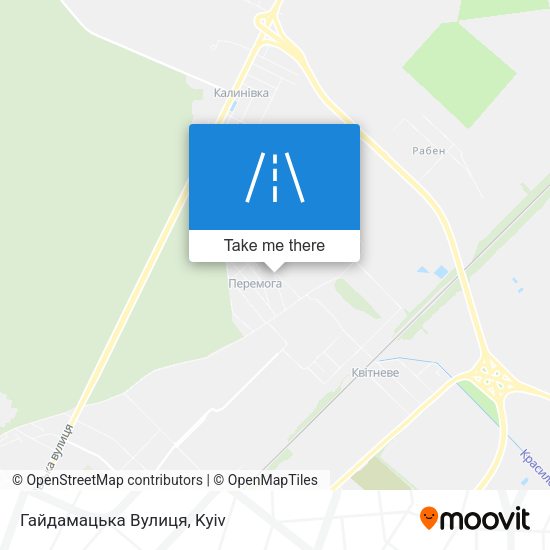 Гайдамацька Вулиця map