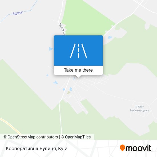 Кооперативна Вулиця map