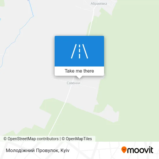 Молодіжний Провулок map