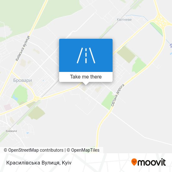 Красилівська Вулиця map
