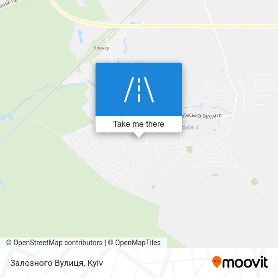 Залозного Вулиця map