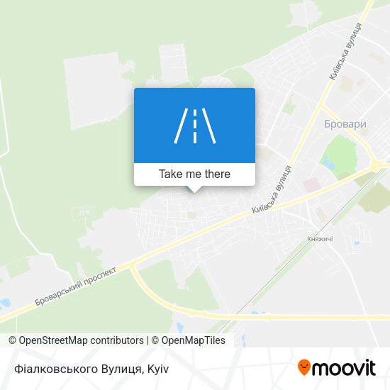 Фіалковського Вулиця map