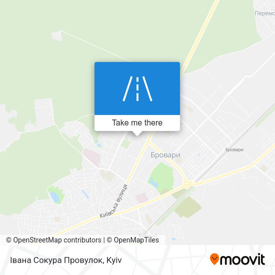 Івана Сокура Провулок map