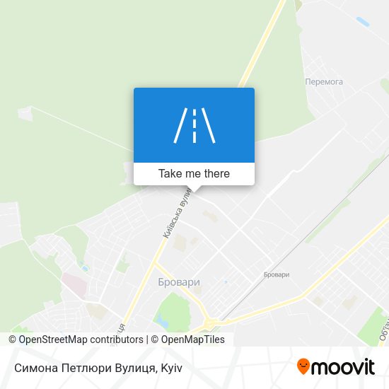 Симона Петлюри Вулиця map