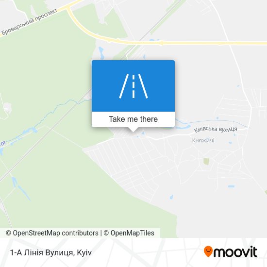 1-А Лінія Вулиця map