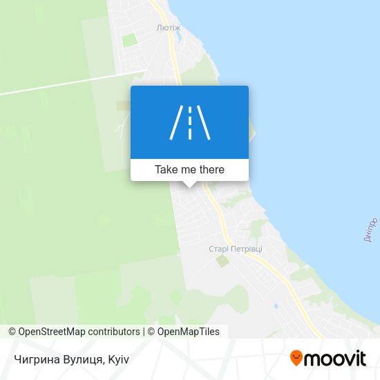 Чигрина Вулиця map