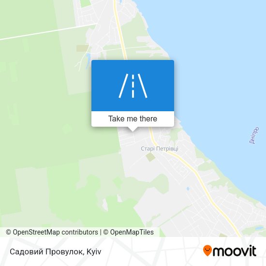 Садовий Провулок map