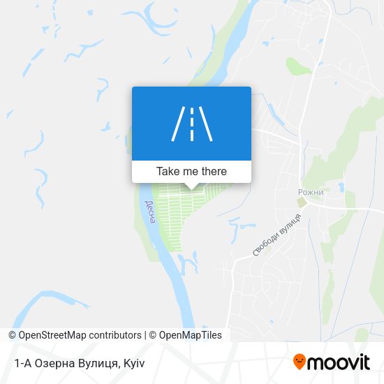 1-А Озерна Вулиця map