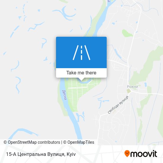 15-А Центральна Вулиця map