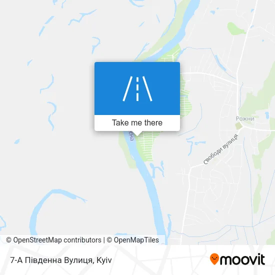 7-А Південна Вулиця map