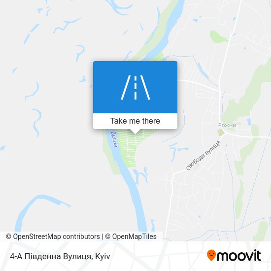 4-А Південна Вулиця map