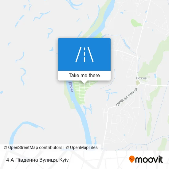Карта 4-А Південна Вулиця