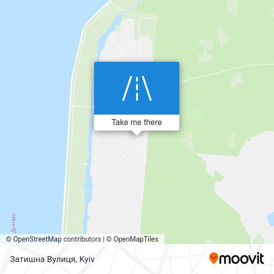 Затишна Вулиця map