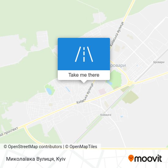 Миколаївка Вулиця map