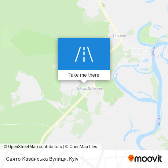 Свято-Казанська Вулиця map