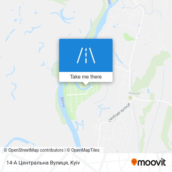 14-А Центральна Вулиця map