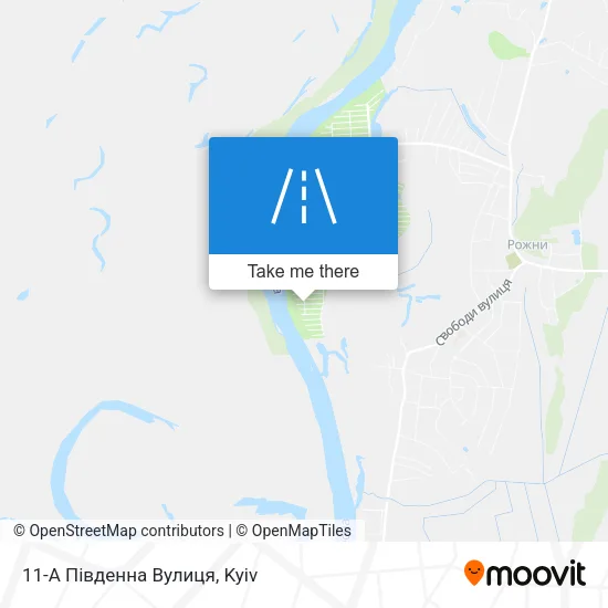 Карта 11-А Південна Вулиця