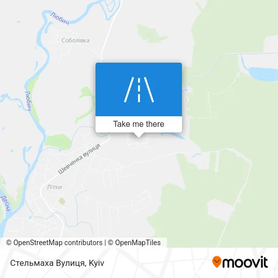 Карта Стельмаха Вулиця
