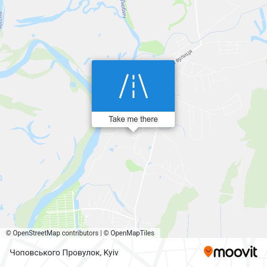 Чоповського Провулок map