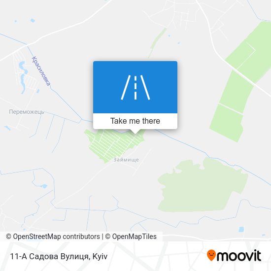 11-А Садова Вулиця map