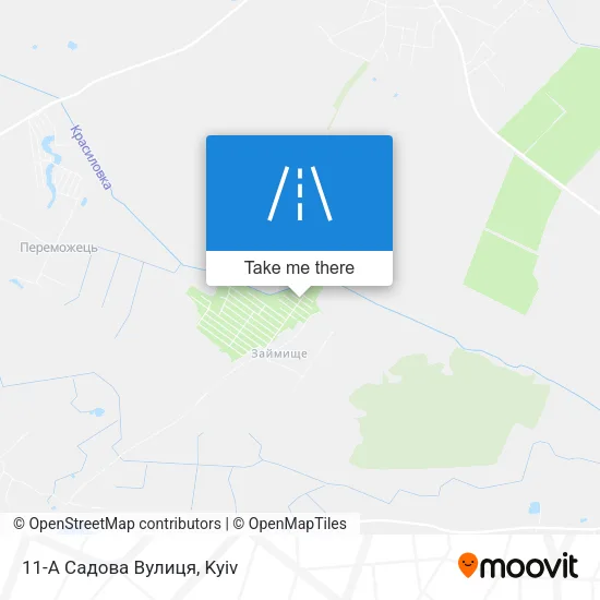 11-А Садова Вулиця map