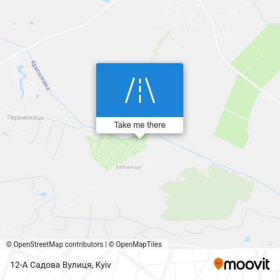 Карта 12-А Садова Вулиця