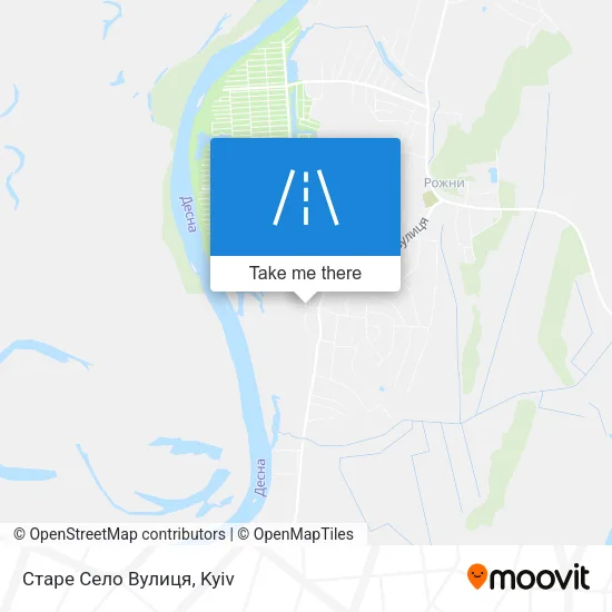 Карта Старе Село Вулиця