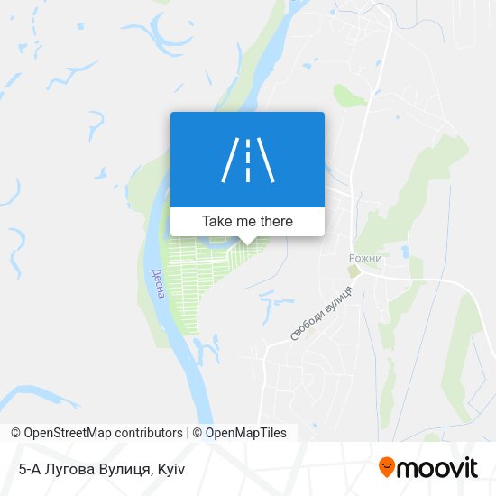 5-А Лугова Вулиця map