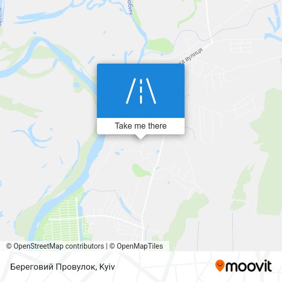 Береговий Провулок map