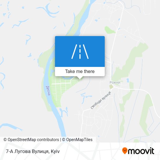 7-А Лугова Вулиця map