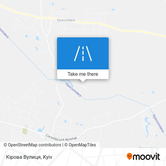 Кірова Вулиця map