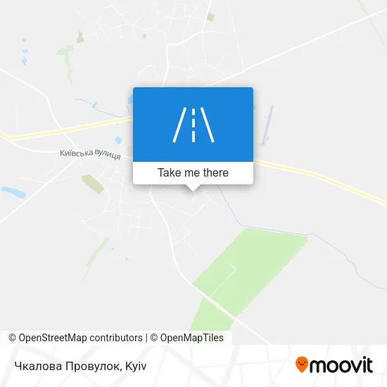 Карта Чкалова Провулок
