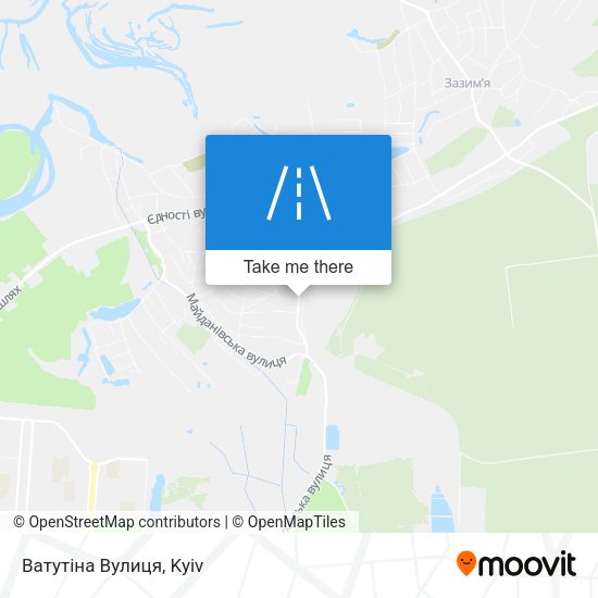 Ватутіна Вулиця map