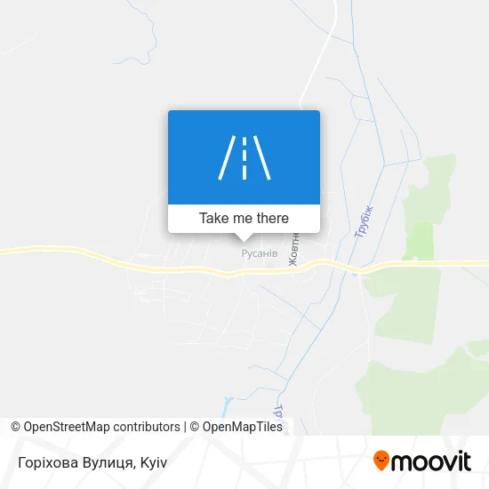 Горіхова Вулиця map