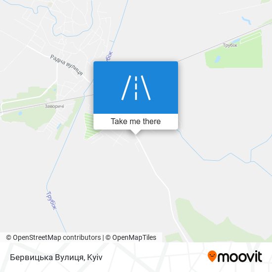 Бервицька Вулиця map