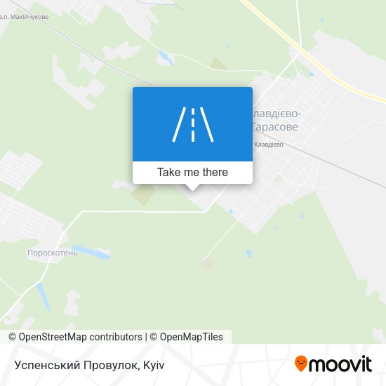 Успенський Провулок map