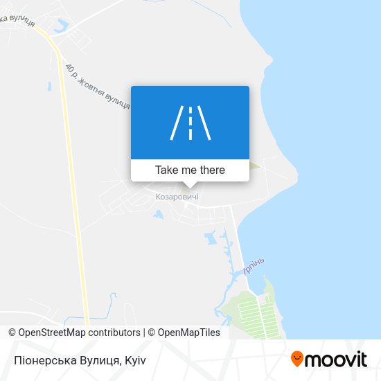 Піонерська Вулиця map
