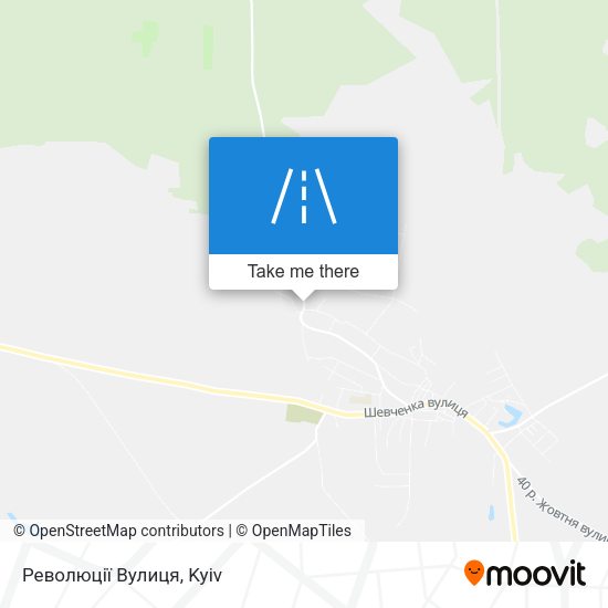 Революції Вулиця map