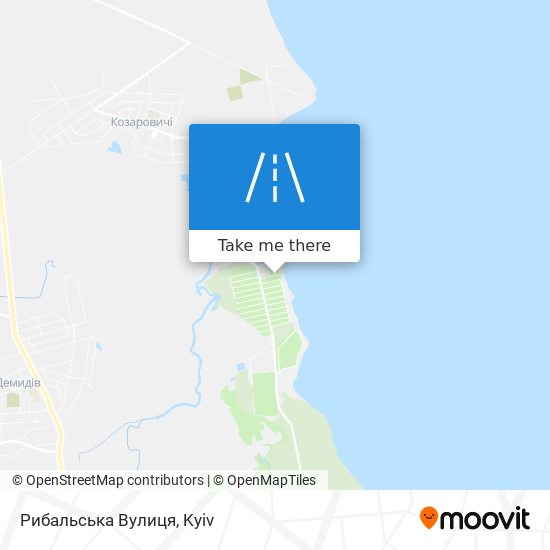 Рибальська Вулиця map