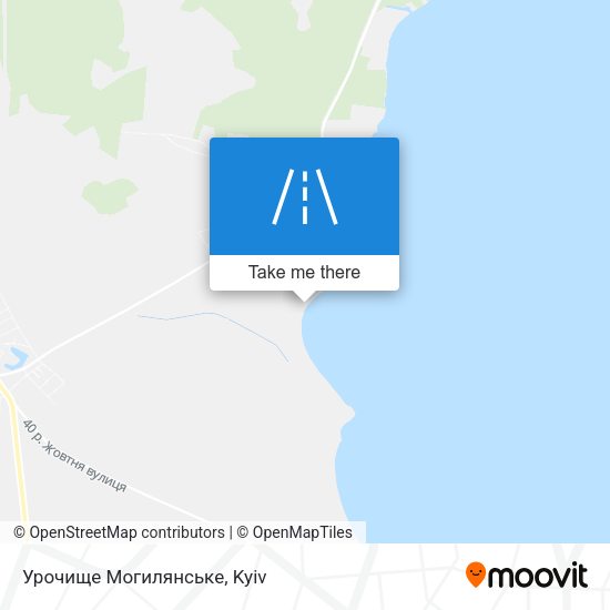 Урочище Могилянське map