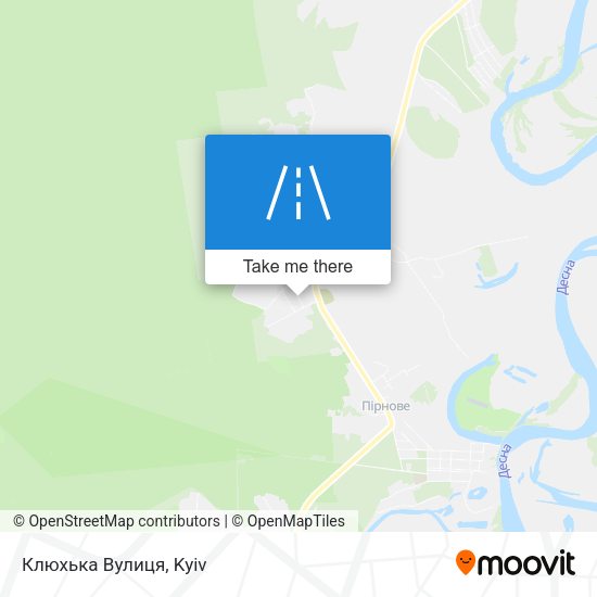 Клюхька Вулиця map