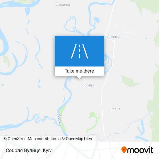 Соболя Вулиця map