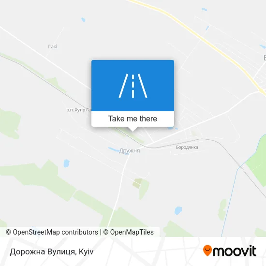 Карта Дорожна Вулиця