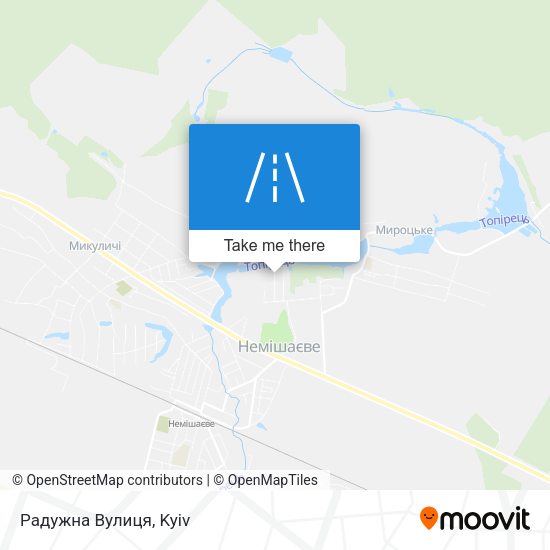 Радужна Вулиця map