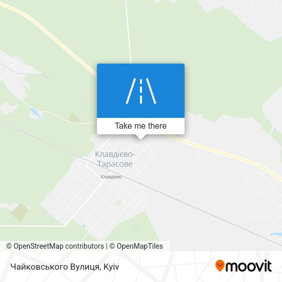 Чайковського Вулиця map