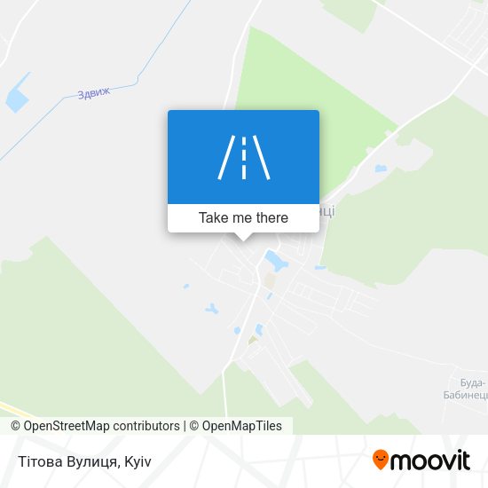Тітова Вулиця map